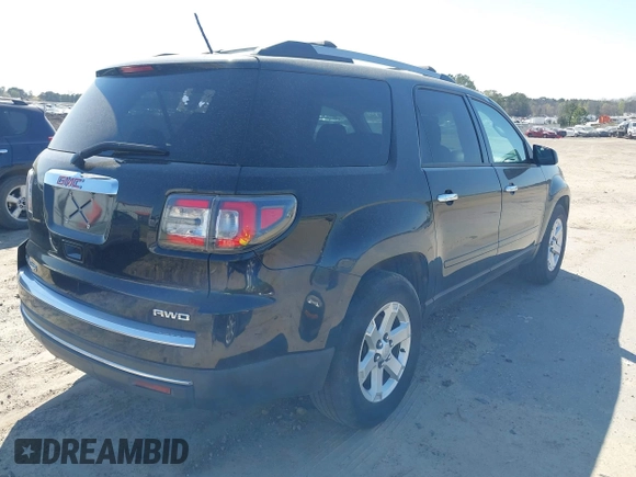 2015 GMC Acadia SLE with VIN 1GKKVPKD7FJ214039, listed as a IAAI auction lot 41849738 with 132,814 mi miles. Bid and sale history available at carsss.com. Image 4.