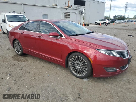 2014 Lincoln MKZ Hybrid with VIN 3LN6L2LU3ER808471, listed as a Copart auction lot 53351875 with 252,880 mi miles and Salvage Title. Bid and sale history available at DreamBid. Image 4.
