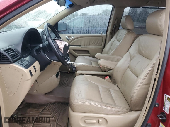2006 Honda Odyssey EX-L z VIN 5FNRL38756B416802, wystawiony jako Copart lot #57588515 z przebiegiem 169 093 mil mil oraz Szkoda całkowita • Salvage title. Historia ofert i sprzedaży dostępna na DreamBid. Obrazek 7.
