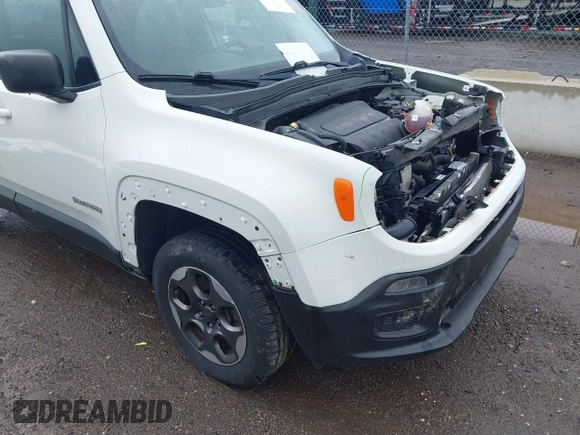 2017 Jeep Renegade Sport z VIN ZACCJBAB0HPG65461, wystawiony jako IAAI lot #42622815 z przebiegiem 111 216 mil mil oraz . Historia ofert i sprzedaży dostępna na DreamBid. Obrazek 19.