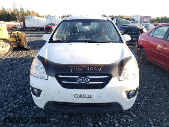 2009 Kia Rondo LX Base with VIN KNAFG528597268730, listed as a Copart auction lot 77071064 with 151,159 mi miles and Salvage Title. Bid and sale history available at carsss.com. Image 5.