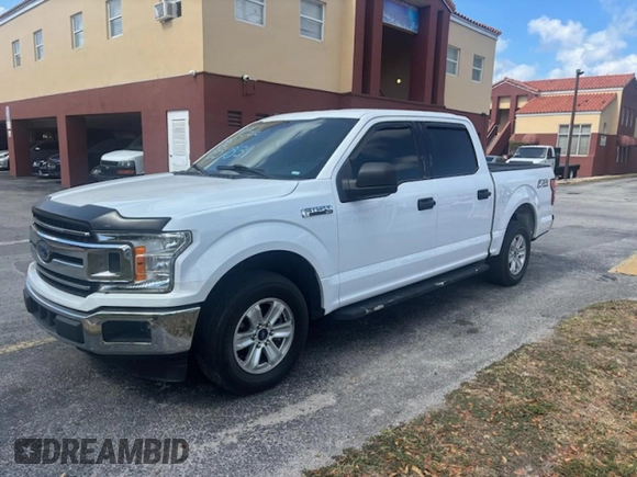 2018 Ford F-150 XL with VIN 1FTEW1CG7JKE78182, listed as a Copart auction lot 53730155 with 108,863 mi miles and Clean Title. Bid and sale history available at carsss.com. Image 2.