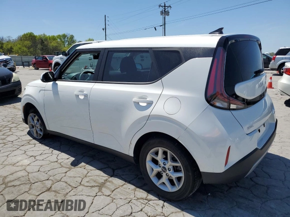 2023 Kia Soul LX with VIN KNDJ23AU5P7876114, listed as a Copart auction lot 53504475 with 34,487 mi miles and Salvage Title. Bid and sale history available at DreamBid. Image 2.