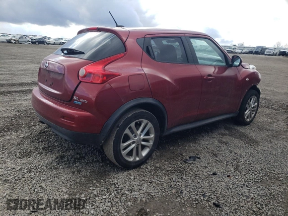 2013 Nissan Juke Nismo z VIN JN8AF5MV0DT212816, wystawiony jako Copart lot #83649784 z przebiegiem 128 083 mil mil oraz Nie do naprawy • Non repairable. Historia ofert i sprzedaży dostępna na DreamBid. Obrazek 3.