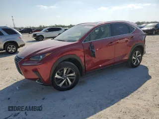 2019 Lexus NX 300h with VIN JTJBJRBZ0K2125008, listed as a Copart auction lot 46792675 with 28,002 mi miles and Salvage title. Bid and sale history available at DreamBid. Image 1.