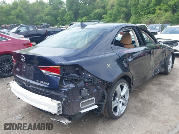 2018 Lexus IS 300 with VIN JTHC81D23J5028949, listed as a IAAI auction lot 42347874 with 60,895 mi miles and . Bid and sale history available at DreamBid. Image 4.