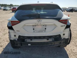 2017 Infiniti QX30 Luxury with VIN SJKCH5CR0HA034634, listed as a Copart auction lot 50168424 with 106,567 mi miles. Bid and sale history available at carsss.com. Image 6.