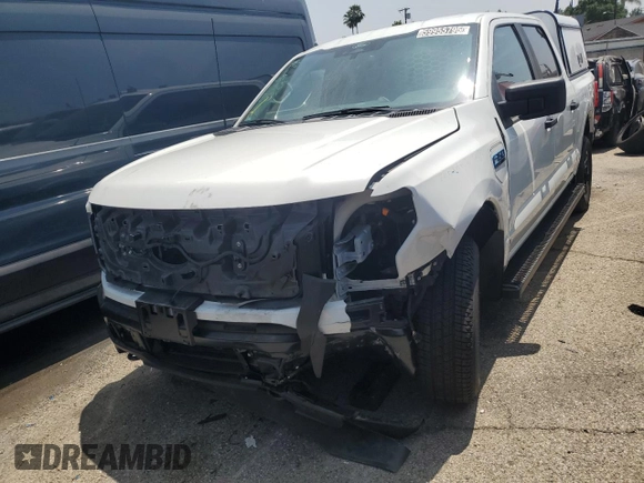 2024 Ford F-150 with VIN 1FT6W1B74RWG07733, listed as a Copart auction lot 59955795 with 5,935 mi miles and Clean title. Bid and sale history available at DreamBid. Image 1.