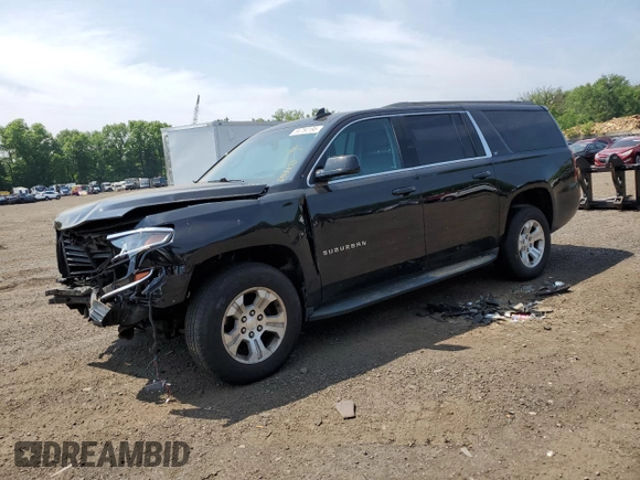 2017 Chevrolet Suburban LT z VIN 1GNSKHKC3HR112606, wystawiony jako Copart lot #59784195 z przebiegiem 120 089 mil mil oraz Szkoda całkowita • Salvage title. Historia ofert i sprzedaży dostępna na DreamBid. Obrazek 1.