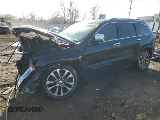 2017 Jeep Grand Cherokee Overland with VIN 1C4RJFCT7HC696007, listed as a Copart auction lot 48055755 with 150,601 mi miles and Non Repairable. Bid and sale history available at carsss.com. Image 1.