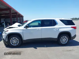 2020 Chevrolet Traverse LS with VIN 1GNERFKW8LJ321354, listed as a IAAI auction lot 42223452 with 52,499 mi miles and . Bid and sale history available at DreamBid. Image 15.