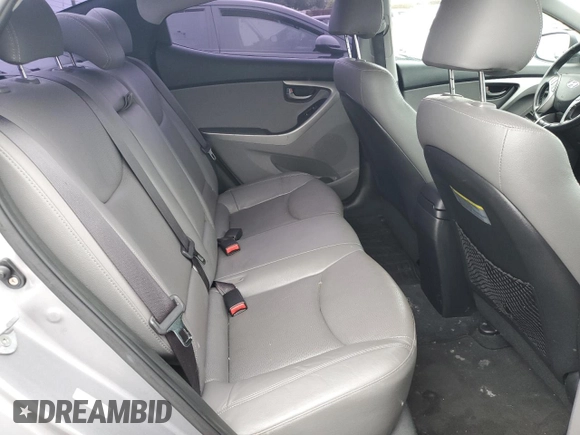 2013 Hyundai Elantra GLS z VIN KMHDH4AE0DU694906, wystawiony jako Copart lot #61286785 z przebiegiem 145 020 mil mil oraz Czysty tytuł • Clean title. Historia ofert i sprzedaży dostępna na DreamBid. Obrazek 10.