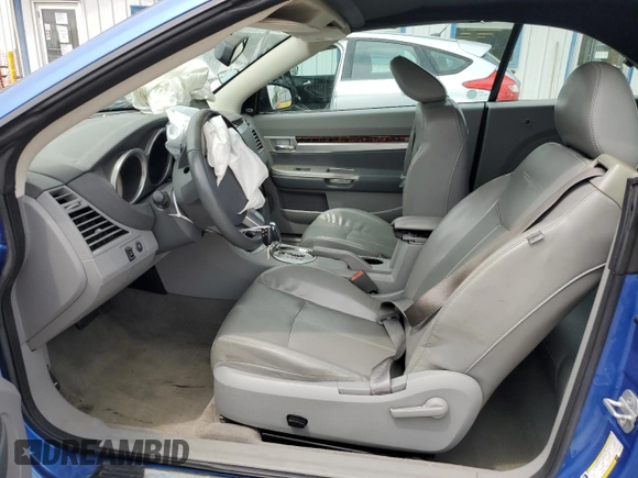 2008 Chrysler Sebring Limited с VIN 1C3LC65M58N260965, выставлен на аукционе Copart как лот 59744215 с пробегом 67 891 миль миль и Списание • Salvage title. История ставок и продаж доступна на DreamBid. Изображение 7.