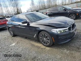 2019 BMW 5 Series 530i with VIN WBAJA5C50KBX49102, listed as a Copart auction lot 50745595 with 80,410 mi miles and Salvage Title. Bid and sale history available at carsss.com. Image 4.