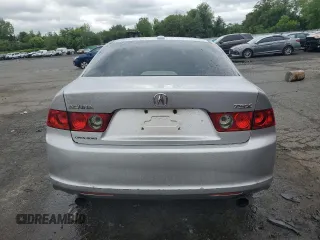 2006 Acura TSX with VIN JH4CL96876C006227, listed as a Copart auction lot 58019815 with Not provided miles and Salvage title. Bid and sale history available at DreamBid. Image 6.