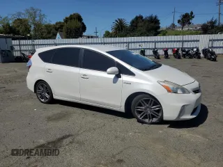 2013 Toyota Prius Two with VIN JTDZN3EUXD3191310, listed as a Copart auction lot 52455105 with 162,237 mi miles and Salvage Title. Bid and sale history available at DreamBid. Image 4.