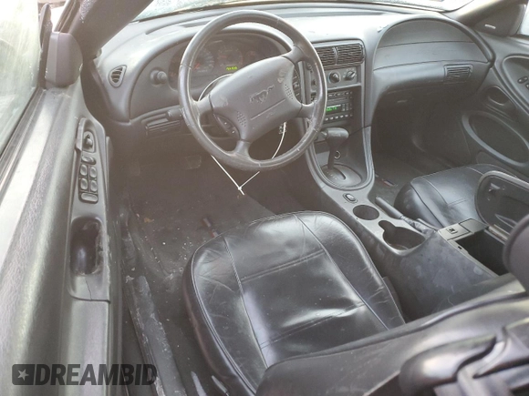 2002 Ford Mustang Deluxe с VIN 1FAFP44432F214108, выставлен на аукционе Copart как лот 42328465 с пробегом 153 154 миль миль и Списание • Salvage title. История ставок и продаж доступна на DreamBid. Изображение 8.