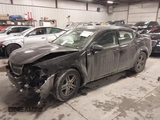 2010 Dodge Avenger R/T with VIN 1B3CC5FB0AN129498, listed as a IAAI auction lot 41626357 with 182,104 mi miles. Bid and sale history available at carsss.com. Image 2.