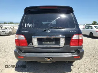 2004 Lexus LX 470 z VIN JTJHT00W843539918, wystawiony jako Copart lot #60612045 z przebiegiem 303 070 mil mil oraz Czysty tytuł • Clean title. Historia ofert i sprzedaży dostępna na DreamBid. Obrazek 6.