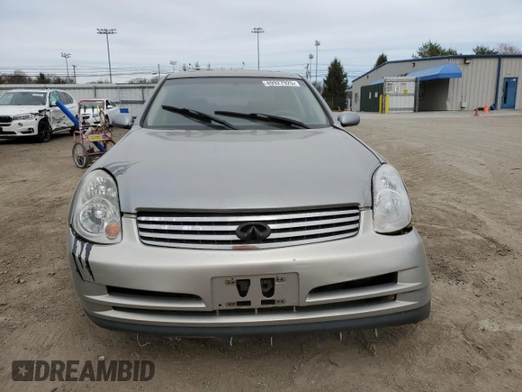 2004 Infiniti G35 w/Leather with VIN JNKCV51F04M708177, listed as a Copart auction lot 53630535 with 148,682 mi miles and Clean Title. Bid and sale history available at DreamBid. Image 5.