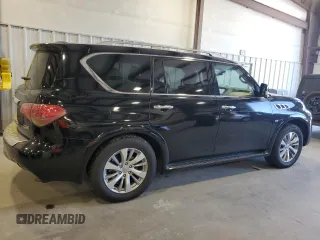 2017 Infiniti QX80 with VIN JN8AZ2NF7H9642780, listed as a Copart auction lot 69641934 with 183,704 mi miles and Salvage Title. Bid and sale history available at carsss.com. Image 3.