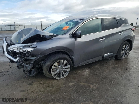 2015 Nissan Murano SL with VIN 5N1AZ2MG7FN253756, listed as a Copart auction lot 45412155 with 90,104 mi miles and Salvage Title. Bid and sale history available at carsss.com. Image 1.