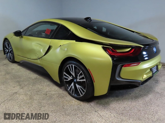2017 BMW i8 z VIN WBY2Z2C31HV676809, wystawiony jako Copart lot #79545994 z przebiegiem 53 409 mil mil oraz Szkoda całkowita • Salvage title. Historia ofert i sprzedaży dostępna na DreamBid. Obrazek 4.