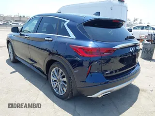 2025 Infiniti QX50 Pure with VIN 3PCAJ5AB8SF108675, listed as a IAAI auction lot 42358485 with 2,321 mi miles and . Bid and sale history available at DreamBid. Image 3.