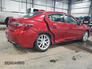 2022 Acura ILX with VIN 19UDE2F37NA003982, listed as a Copart auction lot 52448095 with 62,518 mi miles and Non Repairable. Bid and sale history available at DreamBid. Image 3.