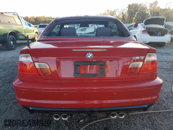 2003 BMW 3 Series M3 with VIN WBSBR93433PK01042, listed as a Copart auction lot 76349444 with 122,826 mi miles and Salvage Title. Bid and sale history available at carsss.com. Image 6.