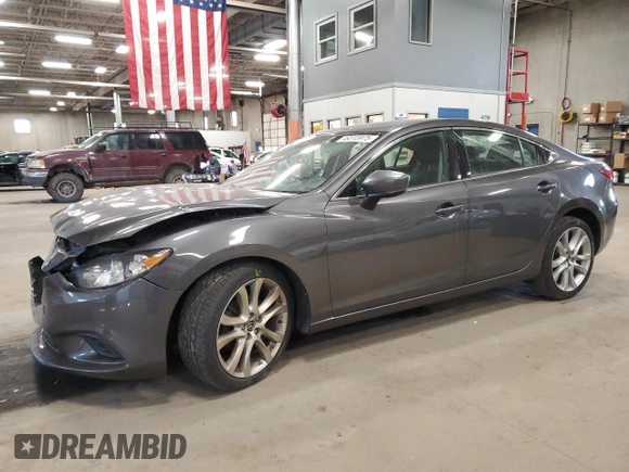 2017 Mazda 6 Touring with VIN JM1GL1V51H1116796, listed as a Copart auction lot 49315975 with 198,486 mi miles and Salvage Title. Bid and sale history available at DreamBid. Image 1.