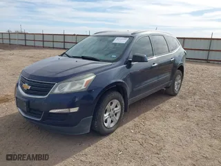 2017 Chevrolet Traverse LS with VIN 1GNKRFED6HJ299763, listed as a IAAI auction lot 41132189 with 136,642 mi miles. Bid and sale history available at carsss.com. Image 17.