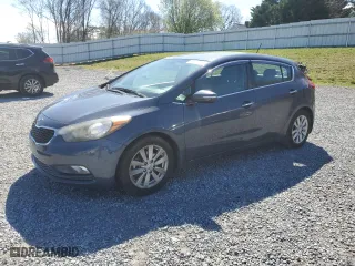 2015 Kia Forte 5-Door EX with VIN KNAFX5A82F5399073, listed as a Copart auction lot 48580855 with 117,012 mi miles and Salvage Title. Bid and sale history available at carsss.com. Image 1.