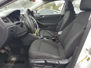 2015 Volkswagen Jetta S with VIN 3VW1K7AJ7FM223203, listed as a Copart auction lot 51891325 with 134,544 mi miles and Salvage title. Bid and sale history available at DreamBid. Image 7.