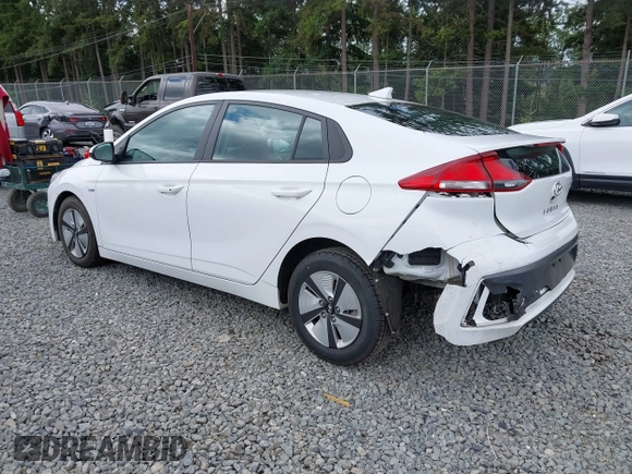 2020 Hyundai Ioniq Blue z VIN KMHC65LC0LU233688, wystawiony jako IAAI lot #42573852 z przebiegiem 61 293 mil mil oraz . Historia ofert i sprzedaży dostępna na DreamBid. Obrazek 3.