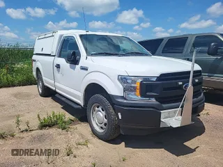 2018 Ford F-150 XL with VIN 1FTNF1EG9JKE87544, listed as a IAAI auction lot 42785435 with Not provided miles and . Bid and sale history available at DreamBid. Image 2.