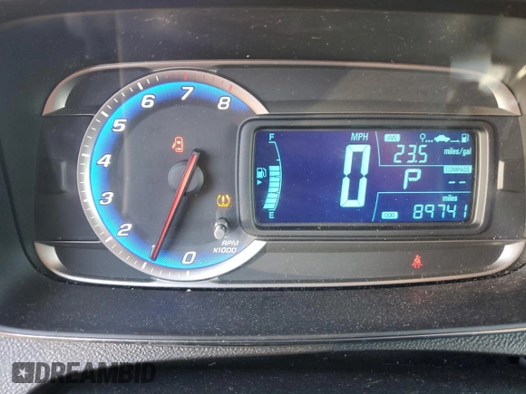 2015 Chevrolet Trax LT with VIN 3GNCJRSB1FL240061, listed as a Copart auction lot 50010165 with 89,741 mi miles and Salvage Title. Bid and sale history available at carsss.com. Image 9.