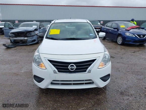 2019 Nissan Versa Sedan SV with VIN 3N1CN7AP1KL809325, listed as a IAAI auction lot 41199329 with 95,726 mi miles. Bid and sale history available at carsss.com. Image 12.