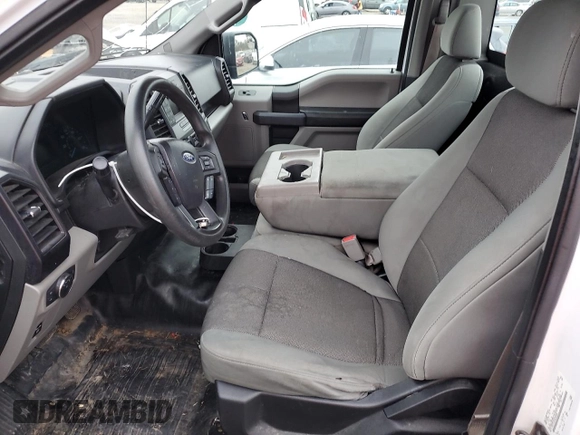 2017 Ford F-150 XL with VIN 1FTMF1C87HKD66688, listed as a Copart auction lot 43956155 with 191,424 mi miles and Salvage Title. Bid and sale history available at carsss.com. Image 7.