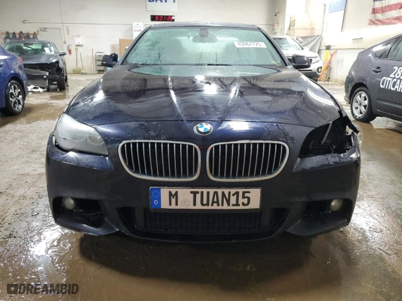 2012 BMW 5 Series 535i xDrive with VIN WBAFU7C50CDU57870, listed as a Copart auction lot 43967725 with 222,371 mi miles and Salvage Title. Bid and sale history available at carsss.com. Image 5.