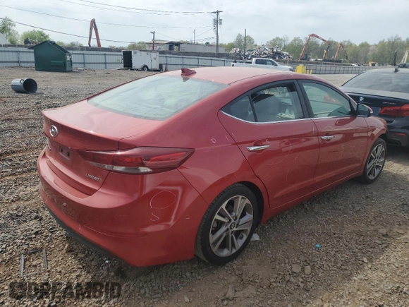 2017 Hyundai Elantra SE z VIN 5NPD84LF7HH025915, wystawiony jako Copart lot #54770125 z przebiegiem 133 074 mil mil oraz Szkoda całkowita • Salvage title. Historia ofert i sprzedaży dostępna na DreamBid. Obrazek 3.