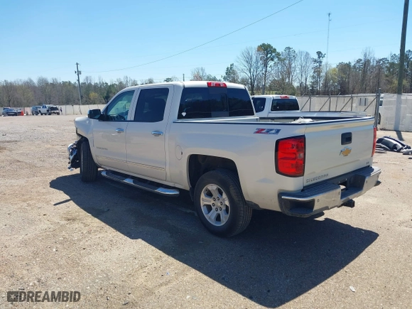 2014 Chevrolet Silverado 1500 LTZ with VIN 3GCUKSEC6EG431603, listed as a IAAI auction lot 41876132 with 99,062 mi miles. Bid and sale history available at carsss.com. Image 3.