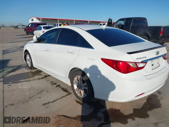 2013 Hyundai Sonata GLS with VIN 5NPEB4AC4DH653973, listed as a IAAI auction lot 41209268 with 170,399 mi miles and . Bid and sale history available at DreamBid. Image 3.