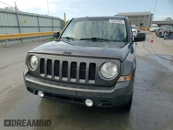 2015 Jeep Patriot Altitude Edition with VIN 1C4NJPBA2FD210652, listed as a Copart auction lot 53297605 with 142,759 mi miles and Salvage Title. Bid and sale history available at carsss.com. Image 15.
