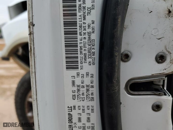2014 Ram 2500 Longhorn with VIN 3C6UR5GLXEG204495, listed as a Copart auction lot 85659064 with 282,181 mi miles and Salvage Title. Bid and sale history available at carsss.com. Image 14.