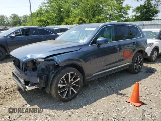 2024 Volvo XC90 Plus Bright Theme with VIN YV4062PE7R1188144, listed as a Copart auction lot 59579185 with 18,817 mi miles and Salvage title. Bid and sale history available at DreamBid. Image 1.