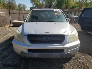 2003 Honda Pilot EX with VIN 2HKYF18633H602527, listed as a Copart auction lot 53622465 with 254,281 mi miles and Salvage Title. Bid and sale history available at carsss.com. Image 5.