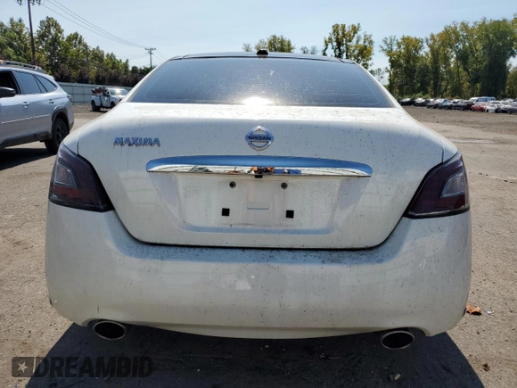 2014 Nissan Maxima S with VIN 1N4AA5AP1EC472343, listed as a Copart auction lot 87452044 with 125,078 mi miles and Non Repairable. Bid and sale history available at DreamBid. Image 6.
