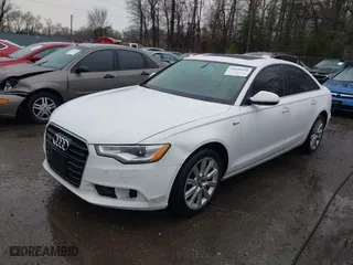 2013 Audi A6 3.0T Premium Plus with VIN WAUGGAFC8DN032850, listed as a IAAI auction lot 41848654 with NaN miles. Bid and sale history available at carsss.com. Image 17.