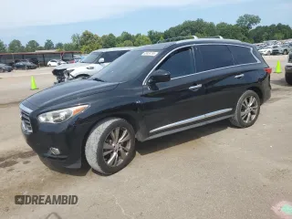 2014 Infiniti QX60 with VIN 5N1AL0MM2EC504639, listed as a Copart auction lot 65834755 with 218,046 mi miles and Clean title. Bid and sale history available at DreamBid. Image 1.